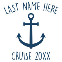Last Name - Custom Cruising T-Shirt