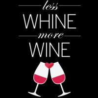 Less whine - more wine - funny wine t-shirt