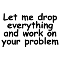 Let Me Drop Everything Shirt