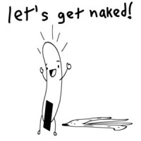 let's get naked! funny t-shirt