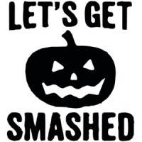 Let's get smashed - halloween pumkin t-shirt
