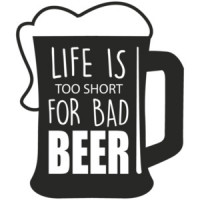 Life is too short for bad beer - beer t-shirt
