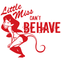Little Miss Can't Behave T-shirt