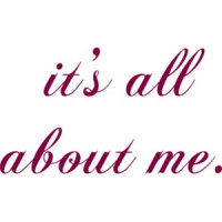 it's all about me. T-Shirt