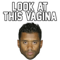 Look At This Vagina Russel Wilson Shirt