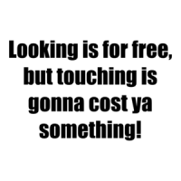 Looking is for free, but touching is gonna cost ya something! Shirt