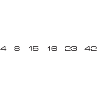 Lost - The Numbers T-shirt