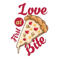 Love At First Bite Retro Pizza T-Shirt