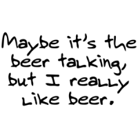 Maybe Its The Beer Talking, But I Really Like Beer Funny Shirt