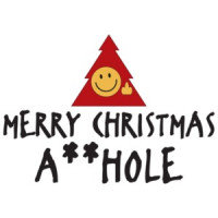 MERRY CHRISTMAS A**HOLE T-SHIRT