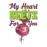 My Heart Beets For You Retro Pun T-Shirt