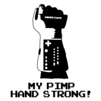 My Pimp Hand Strong Power Glove Shirt