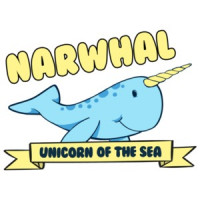 Narwhal Unicorn Of The Sea - Funny T-Shirt