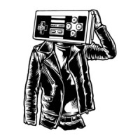 Nes Controller Head Surreal T-Shirt