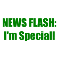 NEWS FLASH: I'm Special! Shirt