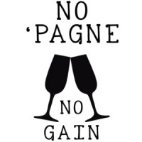 No 'Pagne No Gain - Funny Champagne Drinking T-Shirt