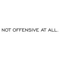 NOT OFFENSIVE AT ALL SHIRT