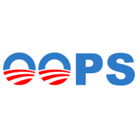 Obama Oops Anti Obama T-shirt