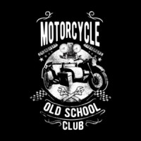 Old School Motorcycle Club Retro Biker T-Shirt