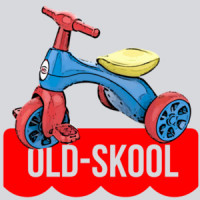 Old-Skool big wheel tricycle - Parody T-Shirt