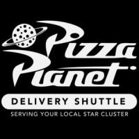 Pizza Planet Delivery Shuttle - Serving your local star cluster - Toy Story - 90's T-Shirt