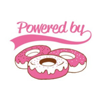 Powered By Doughnuts T-Shirt