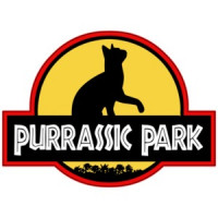 Purrassic Park - Funny Cat T-shirt