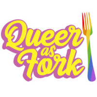 Queer as fork - funny gay pride t-shirt / LGBTQ T-Shirt