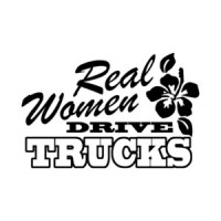 Real Women Drive Trucks T-Shirt