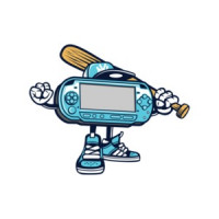 Retro Gangster Psp Style Handheld T-Shirt