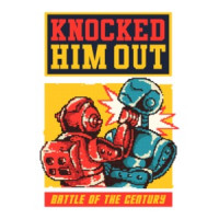 Rock Em Sock Em Knocked Him Out Retro T-Shirt