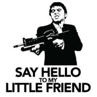Say Hello to my Little Friend - Al Pacino - Scarface - 80's T-Shirt