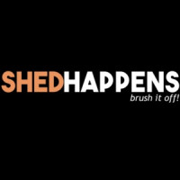 Shed Happens Brush it off - Dog lover T-Shirt