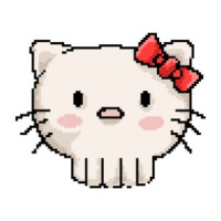 Skull Hello Kitty Retro T-Shirt
