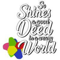 So shines a good deed in a weary world - Willy Wonka t-shirt
