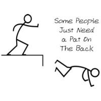 Some People Just Need a Pat On The Back T-Shirt