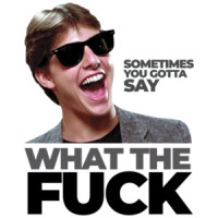 Sometimes you gotta say - What the fuck - Tom Cruise - Risky Business T-Shirt 80's T-Shirt