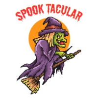 Sppok Tacular Retro Halloween T-Shirt