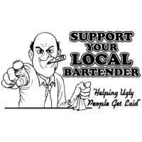 Support Your Local Bartender T-shirt