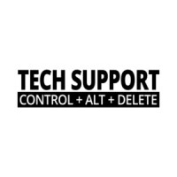 Tech Support Control Alt Delete T-Shirt