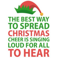 The Best Way To Spread Christmas Cheer Is Singing Loud For All To Hear - Elf movie - Will Ferrel - T-Shirt - Christmas T-Shirt