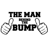 The man behind the bump - expecting father shirt