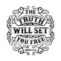 The Truth Will Set You Free John 8 32 Biblical T-Shirt