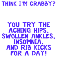 Think I'm Crabby? Maternity Shirt