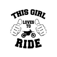 This Girl Loves To Ride T-Shirt