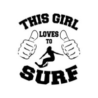 This Girl Loves To Surf T-Shirt