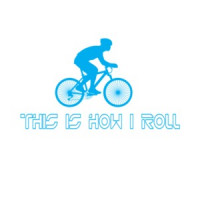 This Is How I Roll Bicycling T-Shirt