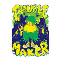 Trouble Maker Graphic T-Shirt