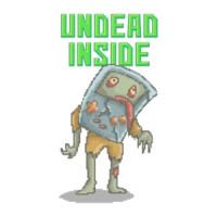 Undead Inside Retro Zombie Game Boy T-Shirt