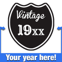 Vintage Custom Birth Year T-Shirt